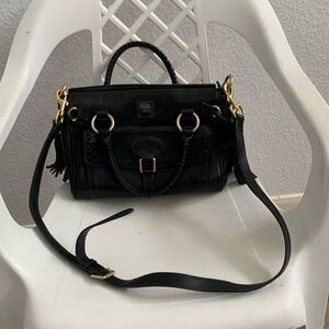 Dooney and Bourke satchel leather handbag, crossbody